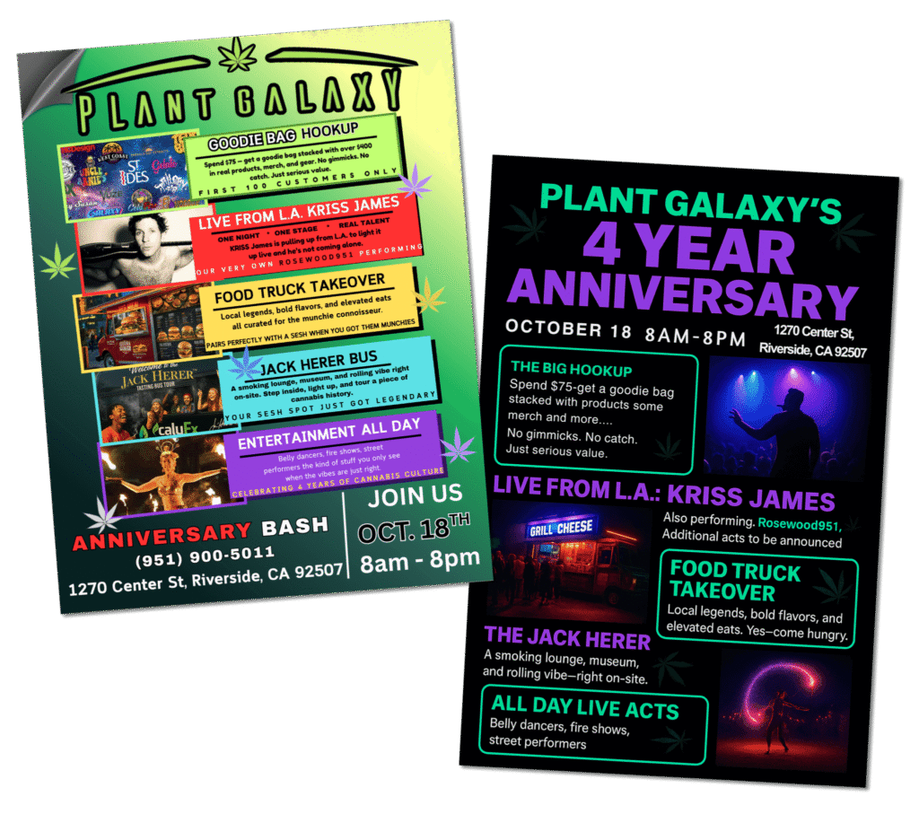 Plant Galaxy anniversary